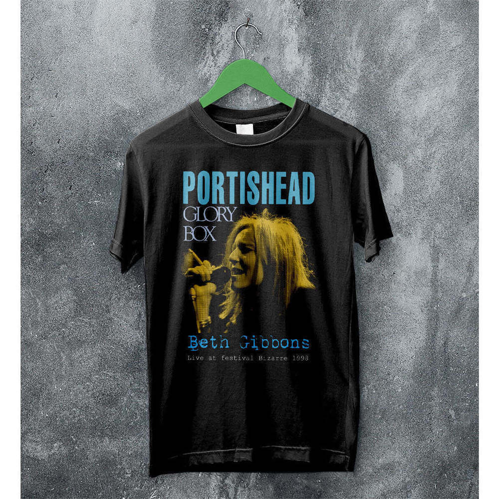 Portishead Glory Box 9s Trip Hop Album Music Graphic T-Shirt - Picture 1 of 4